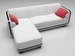 3D модель дивана №2